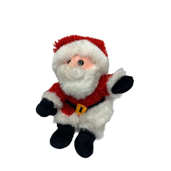Commonwealth Plush Santa Claus Stuffed Animal Toy Doll 1999 9 in tall Red White - Picture 1 of 4